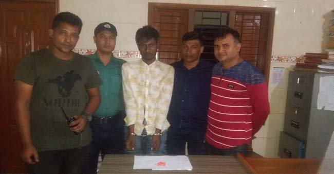 আখালিয়া থেকে ছিনতাইকারী নাঈম গ্রেফতার