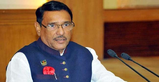 রাষ্ট্রীয় ব্যস্ততায় দুই মন্ত্রীর ভারত সফর বাতিল : ওবায়দুল কাদের