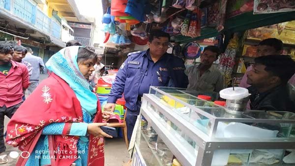 ওসমানীনগরে ভোক্তার অভিযান, তিন প্রতিষ্ঠানকে জরিমানা