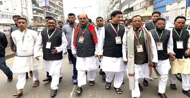 কেন্দ্রীয় সম্মেলনে সিলেট জেলা-মহানগর আ.লীগের যোগদান