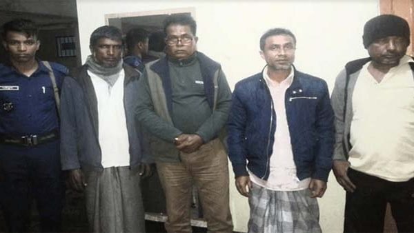 ফেঞ্চুগঞ্জে পুলিশের অভিযানে চার জুয়াড়ি আটক