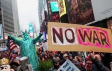যুক্তরাষ্ট্রে যুদ্ধবিরোধী বিক্ষোভ