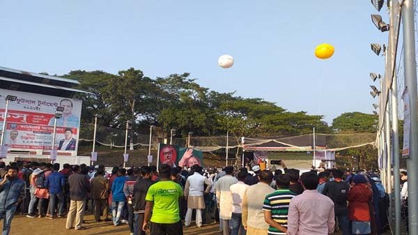 ‘আজাদ কাপে’ ঢাকা বঙ্গবন্ধুর জন্মশতবর্ষের ক্ষণগণনা অনুষ্ঠান!