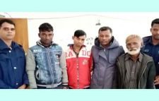 ওসমানীনগরে সিএনজি চোর চক্রের ৫ সদস্য গ্রেফতার