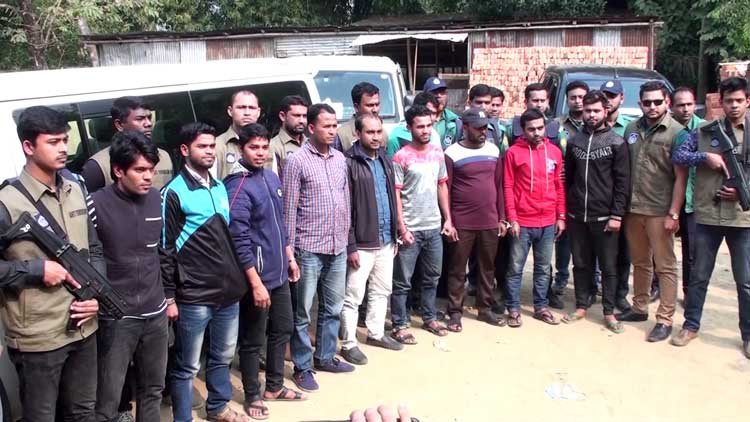 সিলেটে নিষিদ্ধ ঘোষিত জঙ্গি সংগঠন ’আল্লাহর দলের’ ৯ সদস্যকে গ্রেফতার করেছে  এন্টি টেরোরিজম ইউনিটের একটি চৌকস দল