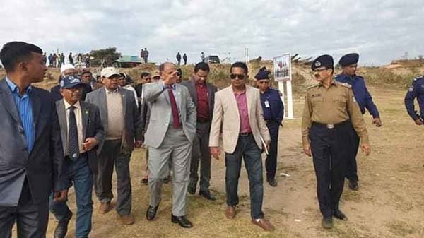 ভোলাগঞ্জে রেল স্থাপনা পরিদর্শনে রেলমন্ত্রী