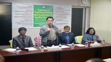 শাবিতে শিক্ষকদের চারদিনব্যাপী প্রশিক্ষণ কর্মসূচি শুরু