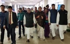 সংক্ষিপ্ত সফরে সিলেটে এসেছেন শিক্ষামন্ত্রী ডা. দিপু মনি