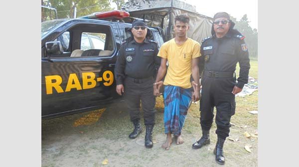 মাধবপুরে র্যাবের অভিযানে ইয়াবাসহ আটক ১