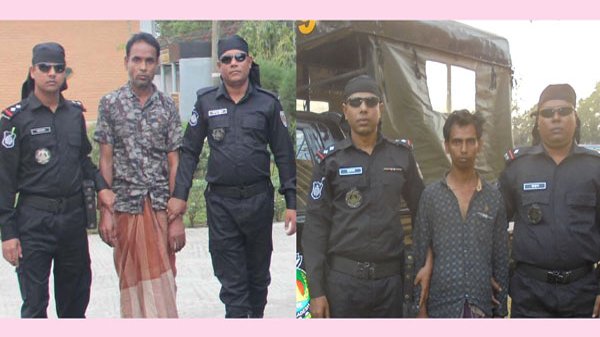 জগন্নাথপুর ও বাহুবল থেকে আটক ২