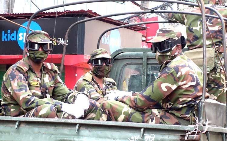 করোনা ভাইরাস সংক্রমণ ঠেকাতে সিলেটে মাঠে নেমেছে সেনাবাহিনী বিস্তারিত দেখুন ভিডিওসহ