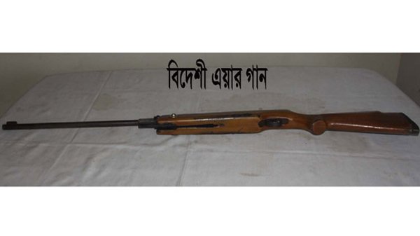 সিলেটে পরিত্যক্ত বন্দুক উদ্ধার