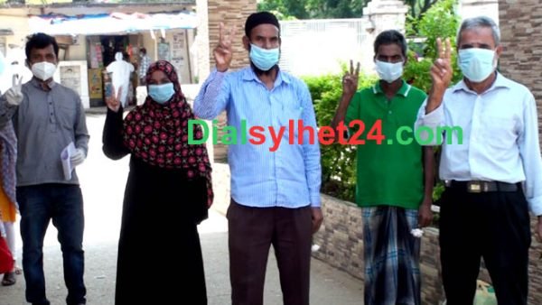 সিলেটে করোনা মুক্ত হলেন আরো ৫জন