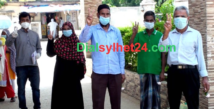 সিলেটে করোনা মুক্ত হলেন আরো ৫জন