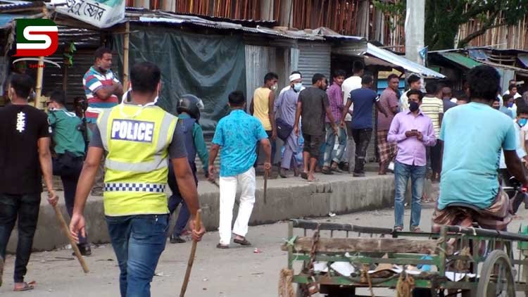 সিলেটে শ্রমিক পরিবহনের দু-পক্ষের সংঘর্ষে আহত ৪০