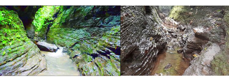 শ্রীমঙ্গলে দেশের প্রথম গিরিখাত আবিষ্কার