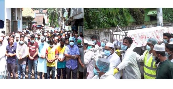 সিলেটবাসীকে কাদিঁয়ে চলে গেলেন কামরান, বাবা-মার কবরের পাশে দাফন