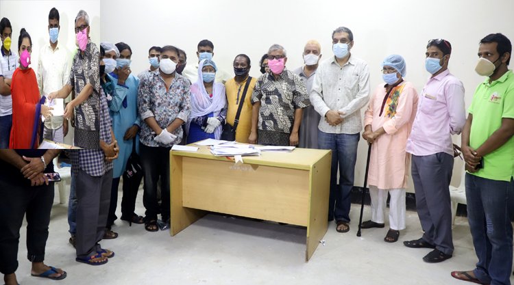 করোনায় ক্ষতিগ্রস্ত শিল্পি-কলাকুশলীদের নগদ সহায়তা দিয়েছে সিসিক ।