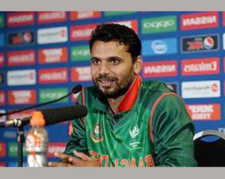 দ্বিতীয় বারও করোনা পজিটিভ মাশরফি মোর্তাজার।