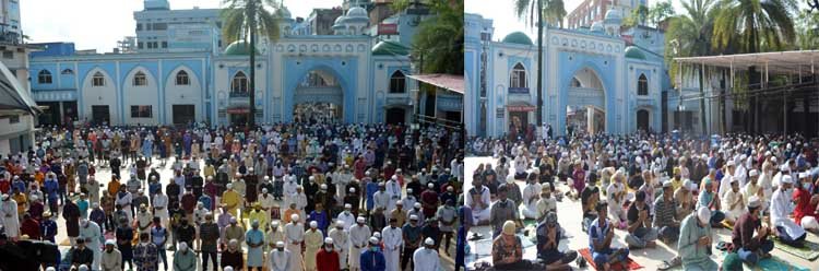 সিলেটে পালিত হলো পবিত্র ঈদুল আযহা