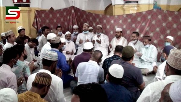 এম.সাইফুর রহমানের ১১ তম মৃত্যুবার্ষিকী উপলক্ষে সিলেটে জেলা ও মহানগর বিএনপি ও অঙ্গ সহযোগি সংগঠনের উদ্যোগে মিলাদ মাহফিল অনুষ্ঠিত