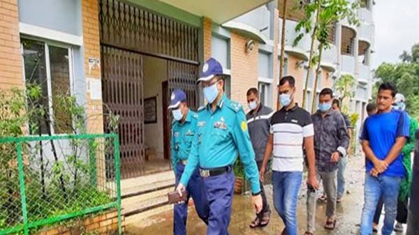 গণধর্ষণস্থল পরিদর্শনে পুলিশ কমিশনার