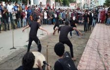 সিলেটে গানে, নাটকে, কবিতায় ধর্ষকদের বিচার দাবি