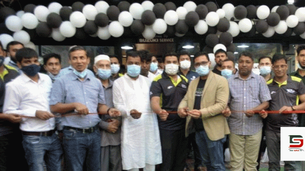 সিলেট সোবহানীঘাটে খান অটোস্ সুজুকি সার্ভিস ক্যাফে’র উদ্বোধন