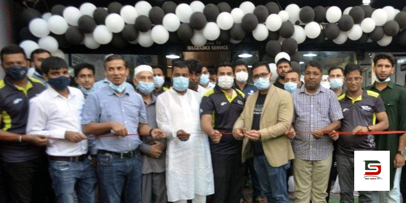 সিলেট সোবহানীঘাটে খান অটোস্ সুজুকি সার্ভিস ক্যাফে’র উদ্বোধন
