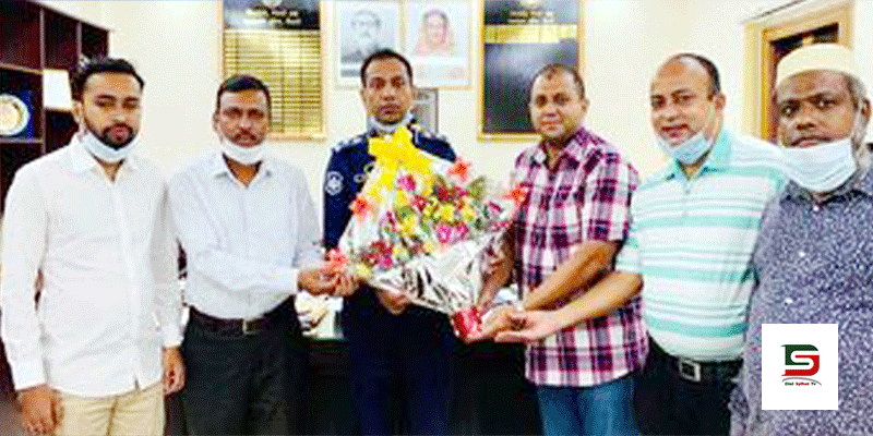 সিলেট রেঞ্জের ডিআইজির সাথে নিসচা নেতৃবৃন্দের মতবিনিময়