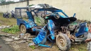 বাহুবলে বাস-জিপ সংঘর্ষে নিহত ২, আহত ৮