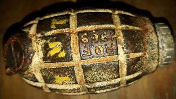 কুলাউড়ায় গ্রেনেড উদ্ধার