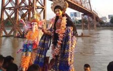 বিদায় ‘দুর্গতিনাশিনী’ দেবী দুর্গা