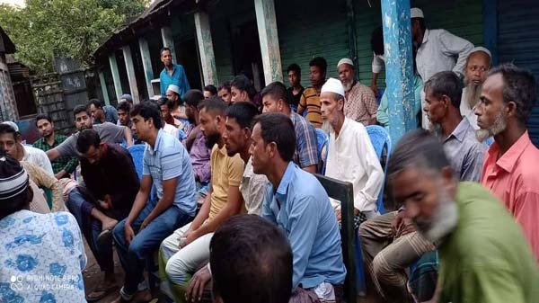 রাতের আধারে রুস্তমপুর ইউনিয়ন বিএনপির কর্মী সভা