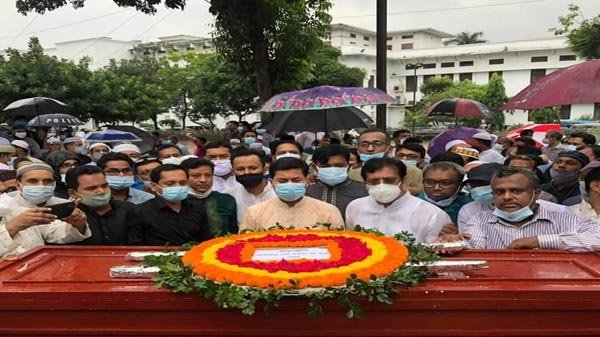 জ্যেষ্ঠ আইনজীবী ব্যারিস্টার রফিক-উল হকের মৃত্যুতে ডিএসসিসি মেয়রের শোক প্রকাশ