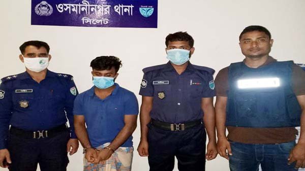 ওসমানীনগরে চাচী খুনের মামলায় ভাতিজা গ্রেফতার