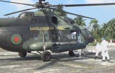 করোনা আক্রান্ত এমপি আবু জাহিরকে এয়ার এম্বুলেন্সে ঢাকায় আনা হয়েছে