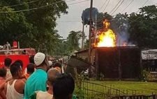 সুনামগঞ্জে মিষ্টির কারখানায় আগুন, ১৫লাখ টাকার ক্ষয়ক্ষতি