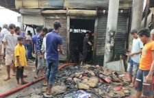 চালিবন্দরে গোডাউনে অগ্নিকাণ্ড, ৫ লাখ টাকার ক্ষয়ক্ষতি