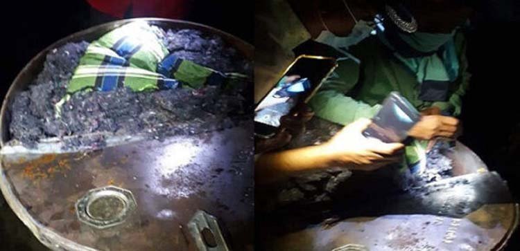 চাঁদপুরে ড্রামের ভেতর থেকে অজ্ঞাত যুবকের ক্ষতবিক্ষত লাশ উদ্ধার