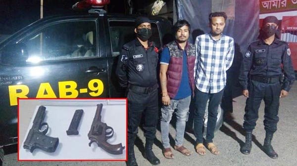 সিলেটে মধ্যরাতে র‌্যাবের অভিযান দুই ‘শীর্ষ সন্ত্রাসী’ আটক