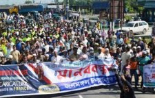 ফ্রান্সে বিশ্বনবী (সা.) নিয়ে কটুক্তি, প্রতিবাদে উত্তাল রশিদপুর