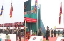 সিলেট সেনানিবাসে চারটি ইউনিটের পতাকা উত্তোলন করলেন সেনাপ্রধান