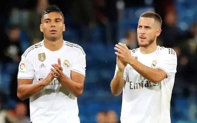 করোনাভাইরসে আক্রান্ত হলেন রিয়ালের কাসেমিরো ও আজার