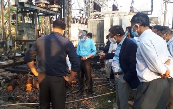 অগ্নিকাণ্ডে বিদ্যুৎহীন সিলেট : ‘টেস্ট রান’র প্রস্তুতি