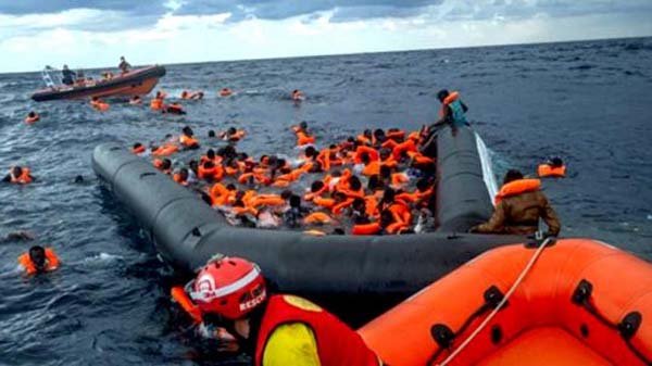 লিবিয়ার উপকূলে নৌকাডুবি, ৭৪ অভিবাসন প্রত্যাশীর মৃত্যু