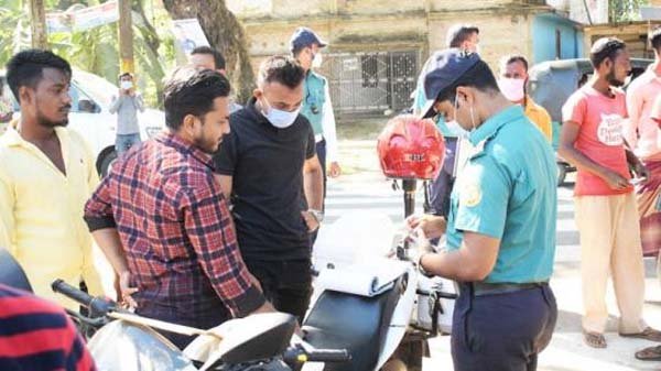 সিলেটে ১০৩টি গাড়ি আটক, ৬৭ মামলা