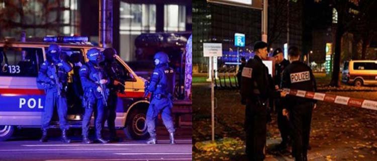 ভিয়েনা হামলায় বন্দুকধারীরা গুলিতে নিহত ৫