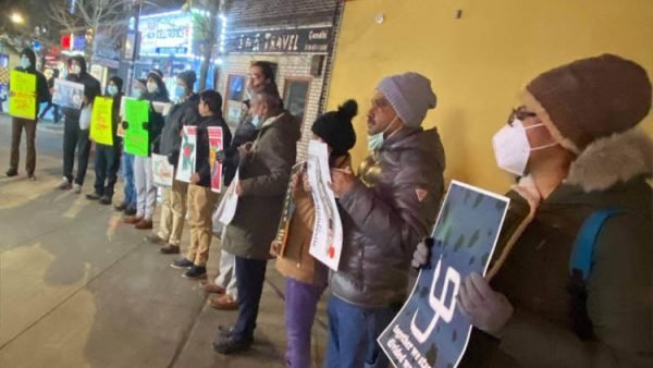 বঙ্গবন্ধুর ভাস্কর্য ভাঙার প্রতিবাদে নিউইয়র্কে তিন দফা