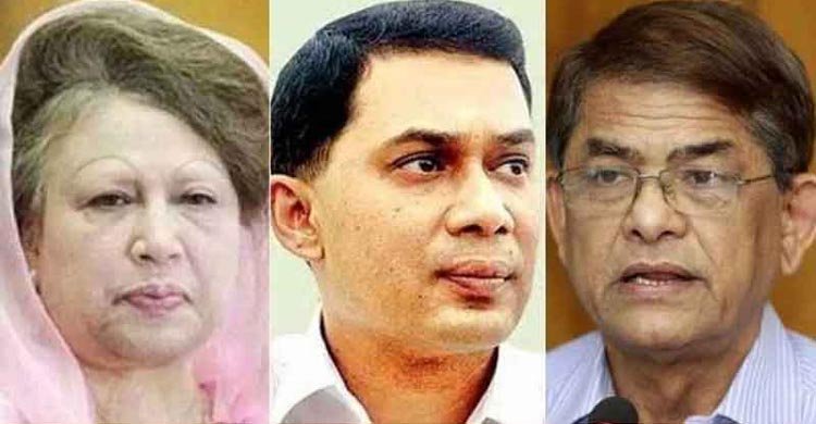 খালেদা-তারেক-ফখরুল সহ আরো অনেকের  বিরুদ্ধে মামলা, অভিযোগ ভাস্কর্য ভাঙচুরে হুকুম